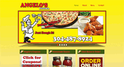 Desktop Screenshot of angelospizzaonline.com